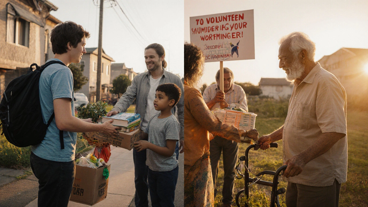 Who Benefits More from Volunteering? Exploring Benefits for Volunteers and Communities